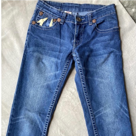 Great looking! True Religion, horseshoe blue jeans - Picture 2 of 11